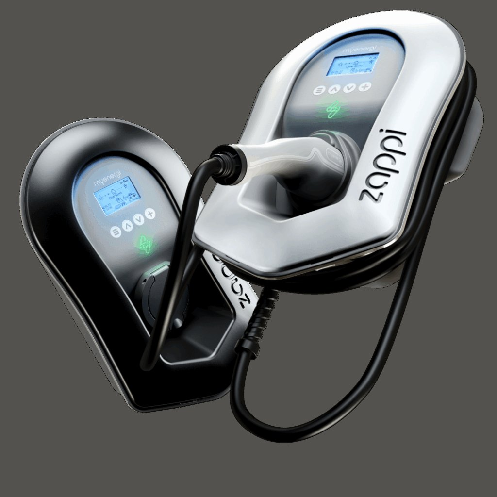 myenergi Zappi available in white and black