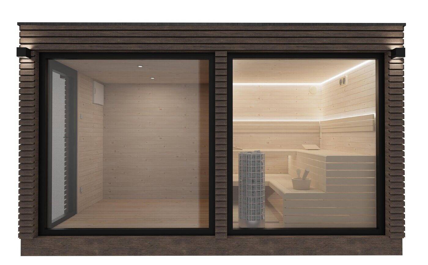 SAGA sauna exterior